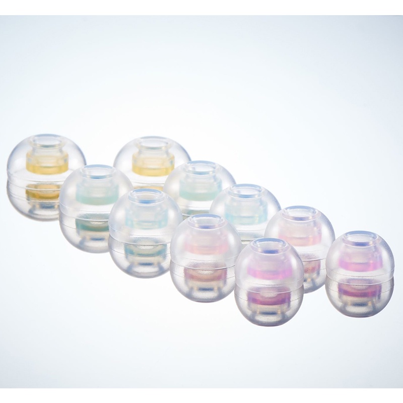 SPINFIT Pinfit Đầu Bịt Tai Nghe Bằng Silicon Sáng Bóng cp1025 Phù Hợp Với Tối Cao Và Thoải Mái mtw3 jabra elite 7 galaxy buds 2 & more
