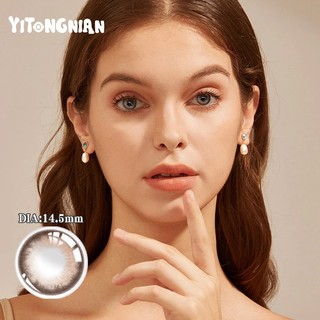 Yi tong Nin 2 Thấu Kính 14.5mm Màu Sắc Tương Phản Trang Điểm Ban Ngày Cho Nữ Giới
