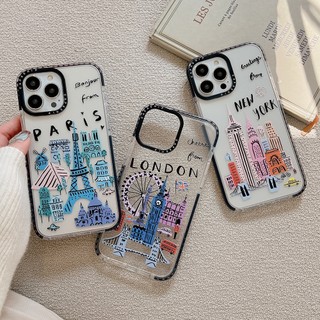 City landmarks Ốp Điện Thoại Mềm Cho iPhone 17 Pro Max 17 Air 16 Plus 15 14 13 12 11 Pro Max Ốp Lưng Mềm Chống Sốc