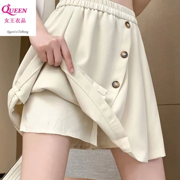 Váy lót nữ cỡ lớn váy xếp ly váy nữ mùa hè cỡ lớn váy giảm béo eo cao váy khí chất váy chống rỗng váy nữ váy phồng váy mùa hè lớn s