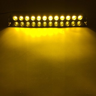 Đèn led 12 Bóng 36w S12V Báo Tín Hiệu Nhấp Nháy Cho Kính Chắn Gió Xe Hơi