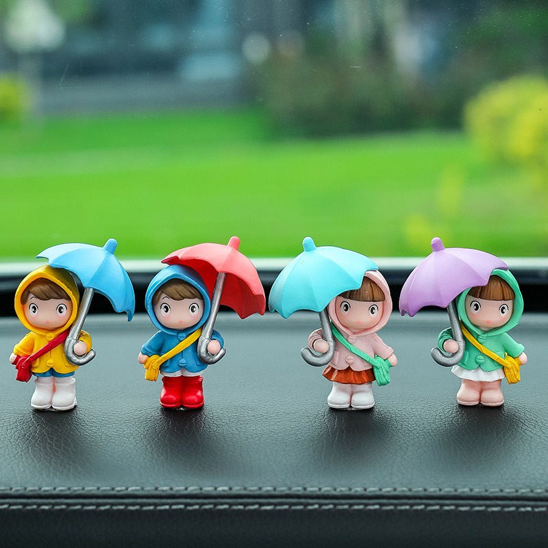 Đồ trang trí Búp Bê Hoạt Hình Mặc Dù Trang Trí Tiểu Cảnh / Gương Chiếu Hậu Xe Hơi