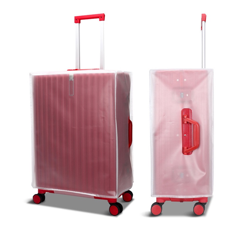 Áo Trùm vali trắng EVA 20-30 inch không viền toàn thân M.E.N {SALE SỐC}