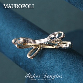 Mauropoli [Hàng Có Sẵn] Kẹp Tóc Nửa Đầu Đính Ngọc Trai Nhân Tạo Phong Cách Hàn Quốc