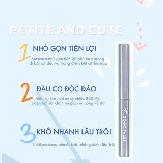 GT347 Chuốt mi kim loại GOGO TALES mascara làm dài mi cong mi Sunny Feather Curl Mascara Trang Điểm Nữ Trang Điểm Nữ