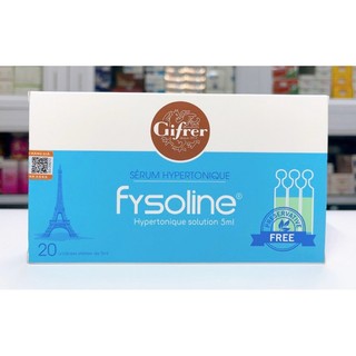 [Xả hàng HSD T10/2026] Hộp Xanh / Nước muối ưu trương Fysoline - chuyên hỗ trợ giảm nghẹt mũi cho bé - Hàng Pháp SHC