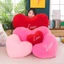 YOLOGO Gối Sang Trọng Trái Tim, Quà Tặng Lễ Tình Nhân Gối Mềm Màu Hồng, Hình Trái Tim Nóng Màu Đỏ Gối Nhồi Bông Trang Trí Nhà