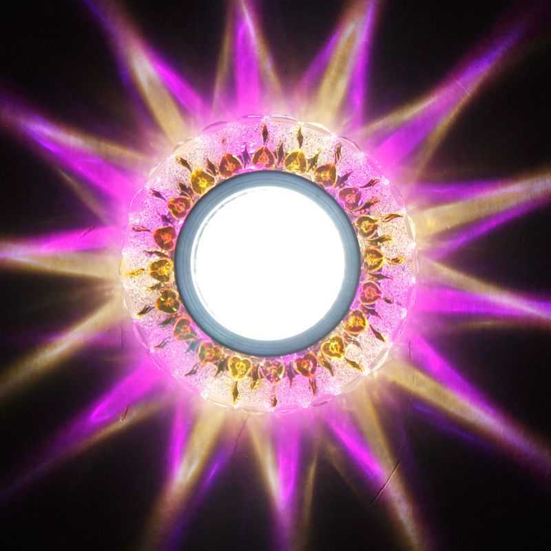🔥Đèn Pha Lê Bóng led 4XBR Trang Trí Phòng Khách / Lối Đi