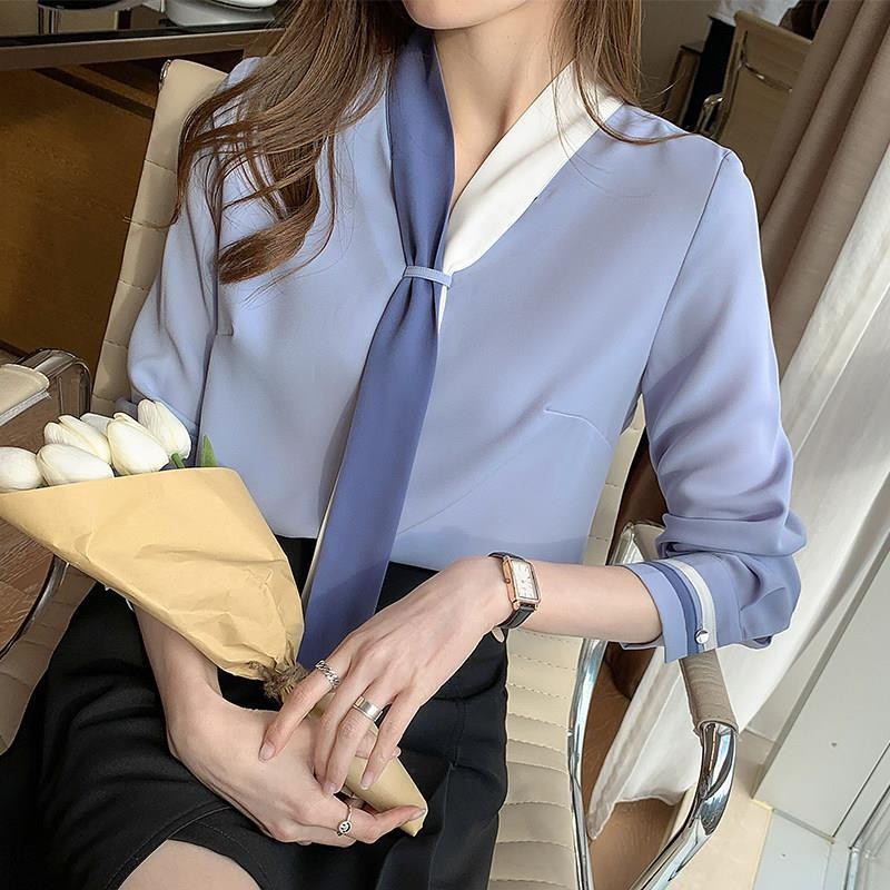 Áo Sơ Mi Nữ 2025 Xuân Thu Retro Thời Trang Thoải Mái Áo Sơ Mi Top Nữ