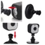 Hỗ trợ giá đỡ máy ảnh có thể điều chỉnh GODD với độ xoay 360 độ để tăng cường giám sát