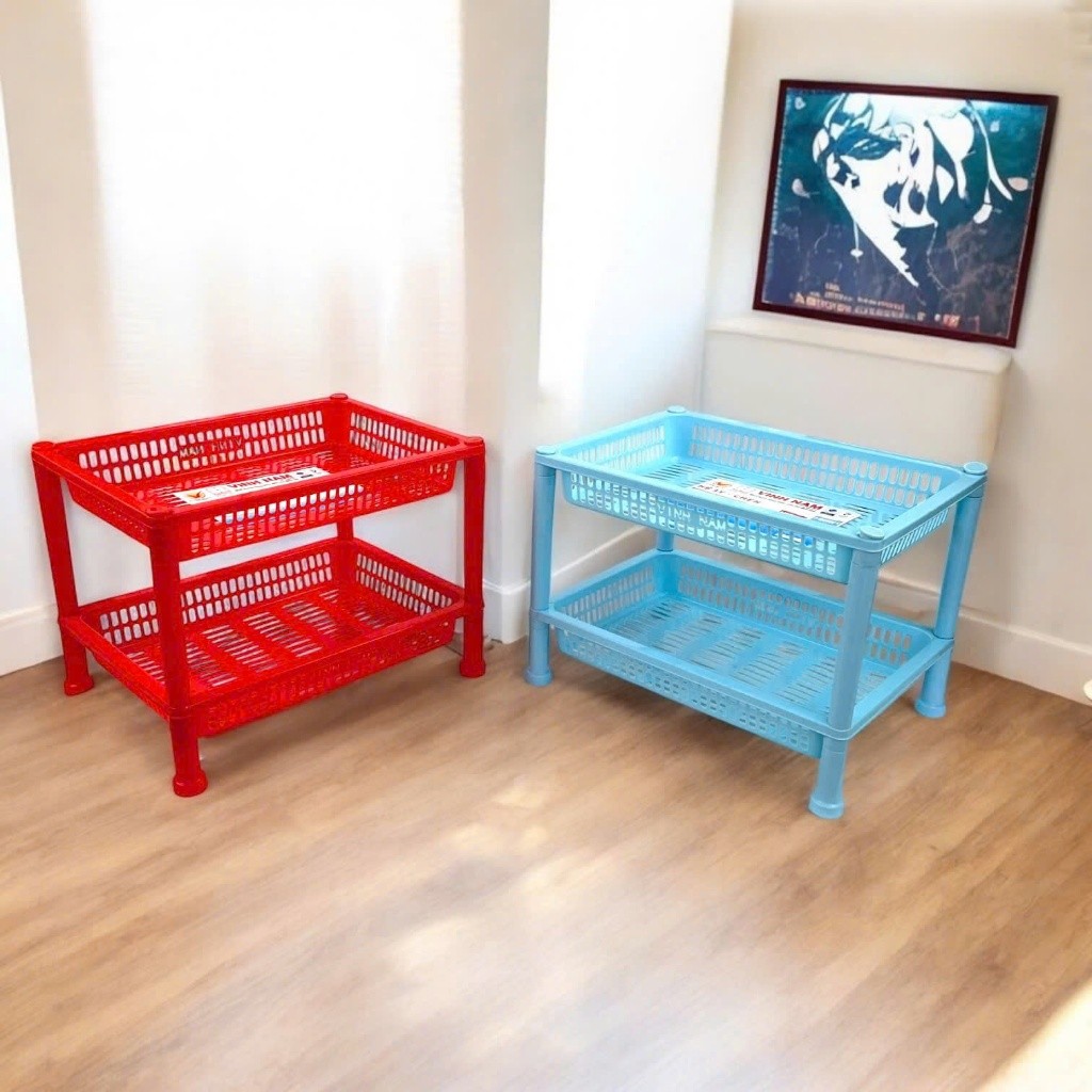 Kệ Ly Chén Nhiều Tầng Vinh Nam Plastic Kệ Úp Chén Bát Đựng Đồ Đa Năng Nhựa PP Mã 400 - 401 - 402
