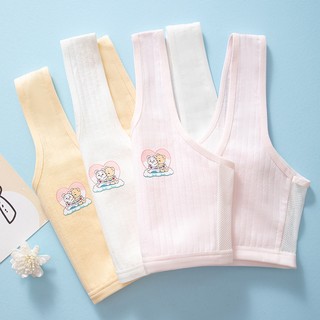 Áo Lót cotton Mỏng Không Tay Thời Trang Mùa Hè Dành Cho Bé Gái 8-14 Tuổi