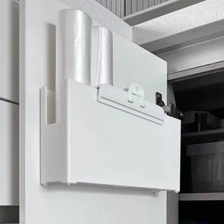 MANDY HOME Hộp Đựng Đồ Dùng Bằng Nhựa Gắn Tường / Cửa Tủ Lạnh Tiện Dụng Cho Nhà Bếp