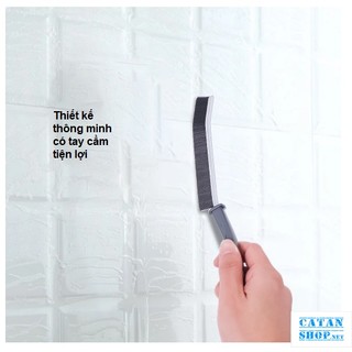 Bàn chải vệ sinh khe hở nhà tắm, góc tường, khe kẹt, cọ vệ sinh khe cửa nhà bếp, máy giặt đa năng GD755-CoVeSinh