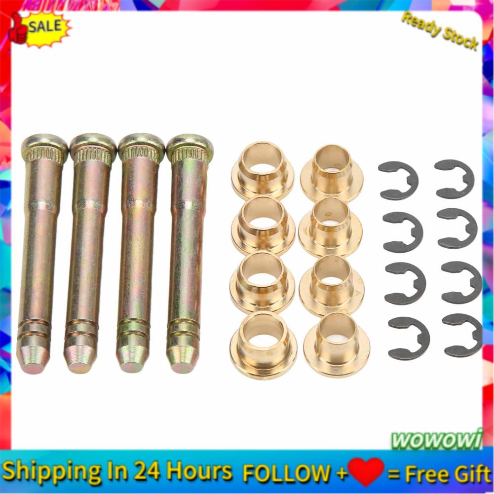 Wowowi Door Hinge Pin Kit Metal Professional Strong High Accuracy Door Hinge Pin Bushing Kits