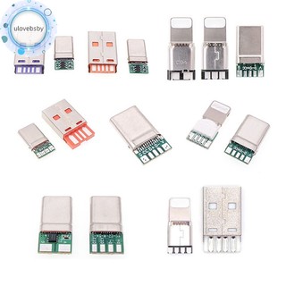 Ulovebsby Dây Cáp Sạc Nhanh type-c usb 65w 5a 5pin Pwm + type a 6Pin usb otg Chất Lượng Cao diy vn
