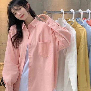 Áo sơ mi nữ The Simple bigsize tay dài có túi phong cách  lịch sự dễ phối cho các nàng chuppy SM20