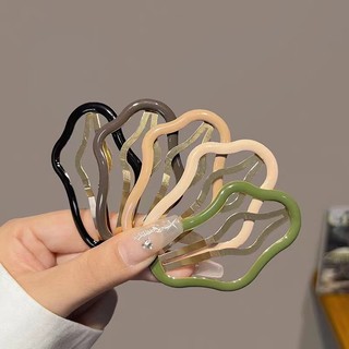 Mới Kẹp Tóc Kim Loại Hình Đám Mây Nhiều Màu Sắc Thời Trang Cho Nữ