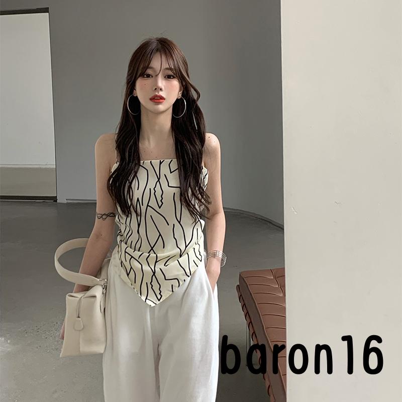 Áo Nữ Không Tay Cổ Thuyền Phong Cách Thời Trang Hàn Quốc