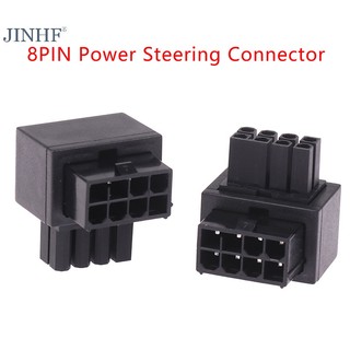 JINHF Bo mạch chủ CPU 8PIN Đầu nối trợ lực 8PIN Bộ chuyển đổi 90 độ Giao diện nguồn Lái HOT