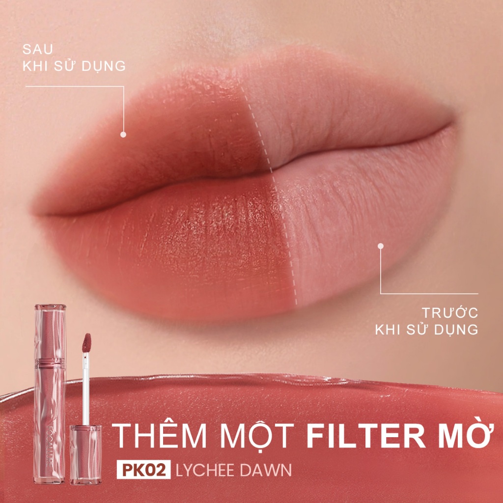 Ảnh Son Kem Nhung Lì FOCALLURE Mềm Mịn Thoáng Khí Cảm Giác Nhẹ Dưỡng Ẩm Lâu Trôi - 2G L15 2