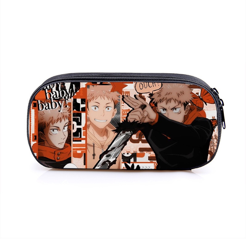 HK1 Jujutsu Kaisen Hoạt Hình anime Bút Chì Dành Cho Trẻ Em Học Sinh Bút Lưu Trữ Đa Năng Văn Phòng Phẩm Hộp Bút K