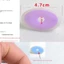 TOPTOOLCX 6 Chiếc Cao Su Đặc Biệt, Sinh Viên Màu Sắc Dễ Thương Tẩy Hình Bầu Dục, Phần Thưởng Nóng Xóa Cao Su Có Thể Xóa Được Bút Gel Chỉnh Sửa Cung Cấp