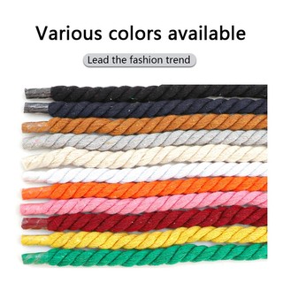 Dây Giày Bằng cotton Lanh Dày 1cm Chất Lượng Cao