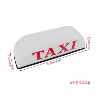 Youdo Taxi Roof Sign Lamp Chống Nước LED Top Roof Taxi Sign Indicator