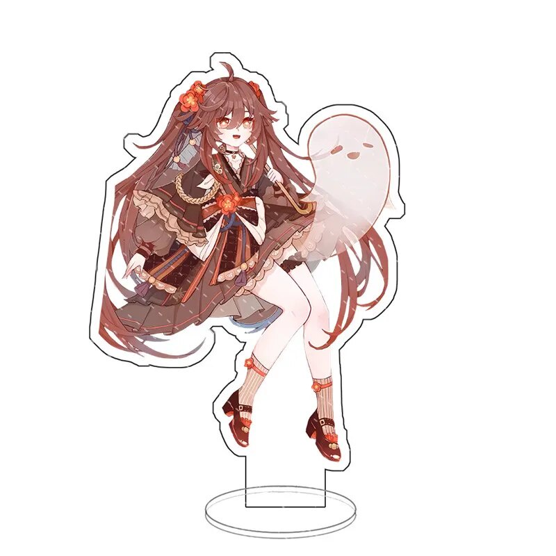 Mô hình Standee Hot Anime Genshin Impact Scaramouche Cosplay o Figure Nahida Hutao Phụ kiện trang trí để bàn góc học tập