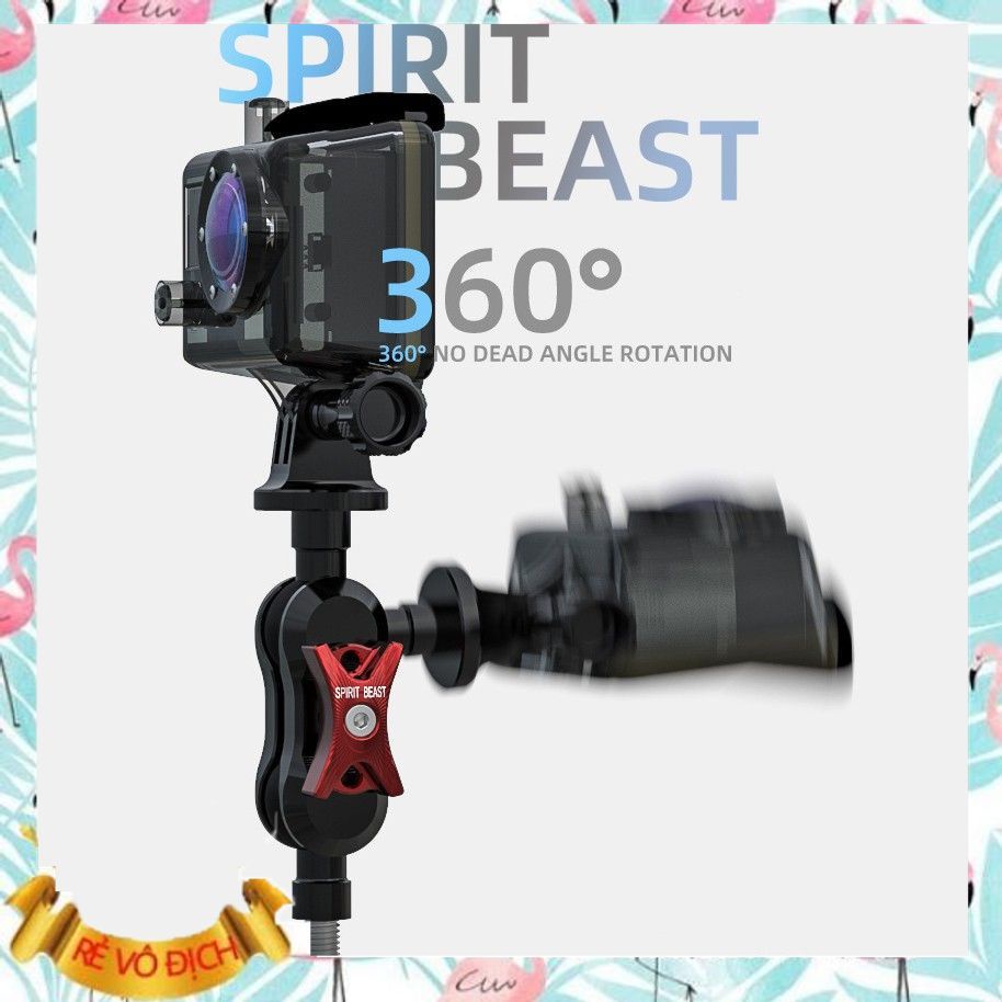Giá Đỡ Camera Hành Trình Gopro Cho Xe Máy Spirit Beast Chính Hãng ...
