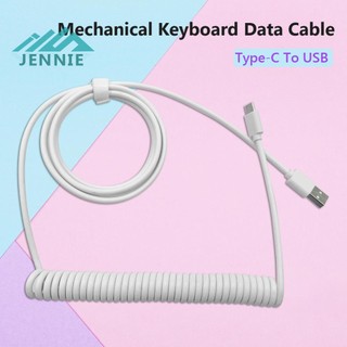 Dây Cáp Bàn Phím Cơ Type-C Sang USB Màu Trắng 1.vn