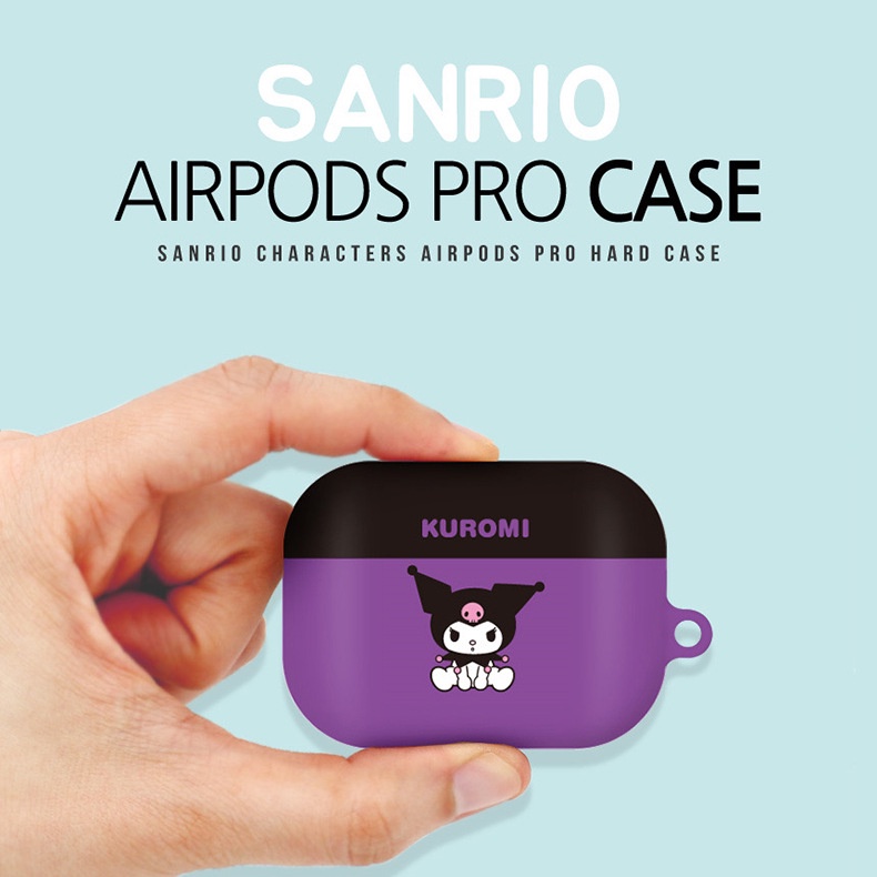 Vỏ bảo vệ Air AirPods Pro 2 Vỏ bảo vệ HelloKitty Hàn Quốc Pacha Dog Kuromi Vỏ trứng Jun AirPods 3 Vỏ tai nghe trọn gói chống sốc