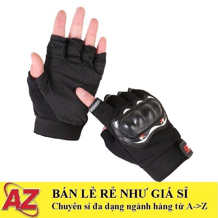 Găng tay gù cụt ngón sport thể thao - bao tay đi xe máy cắt ngón