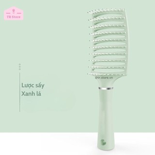 Lược Lúa Mạch Chải Tóc Gỡ Rối, Lược Sấy Uốn Đa Năng Nhiều Kiểu Dáng
