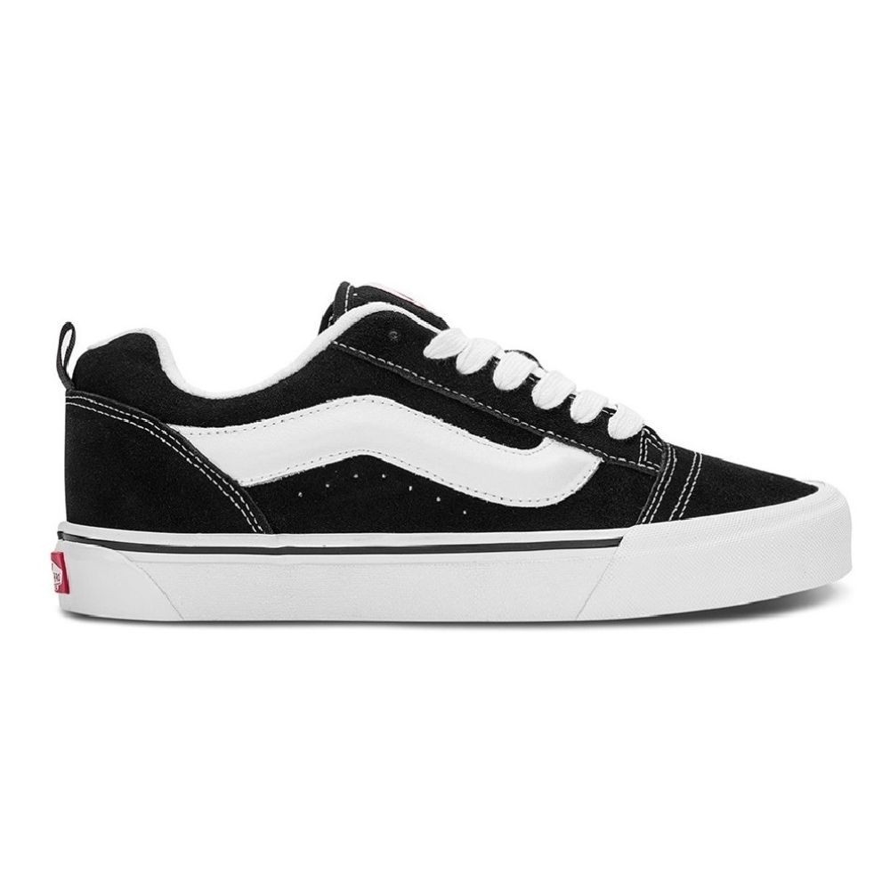 [Rẻ vô địch] Giày Vans chính hãng Knu Old Skool Black White - Đen Trắng - Top Best Seller