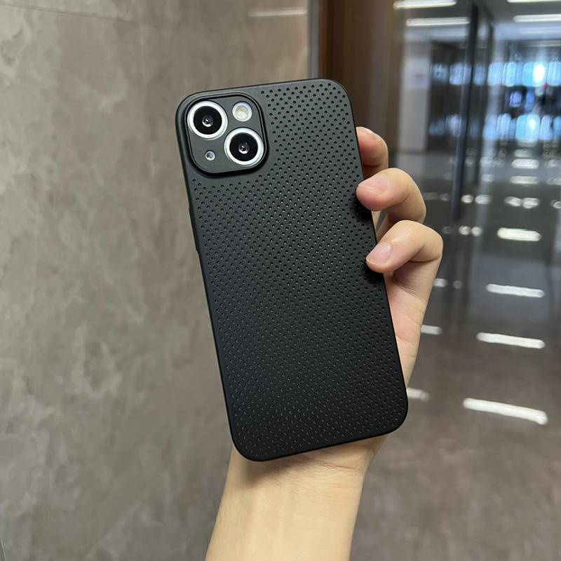 Ốp Điện Thoại Lưới Tản Nhiệt Thoáng Khí Cho iphone 14 13 12 11 pro max plus