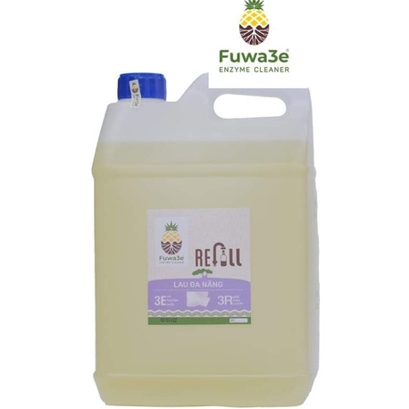 SIÊU MỀM Nước rửa tay hữu cơ Fuwa3e mùi tinh dầu quýt từ chế phẩm Enzyme sinh học 1L hand wash