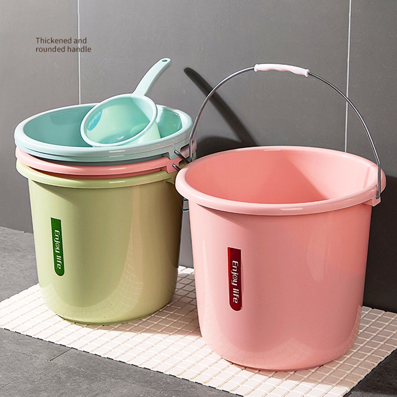 Ảnh Bộ 3 xô đựng nước JUJIAJIA cỡ lớn cho gia đình 1