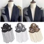 JVSUB Thổ Cẩm, Tua Rua Dài Cổ Điển Epaulette, Kim Cương Giả Tinh Tế DIY Mạ Điện Vai Trang Sức Nam Nữ