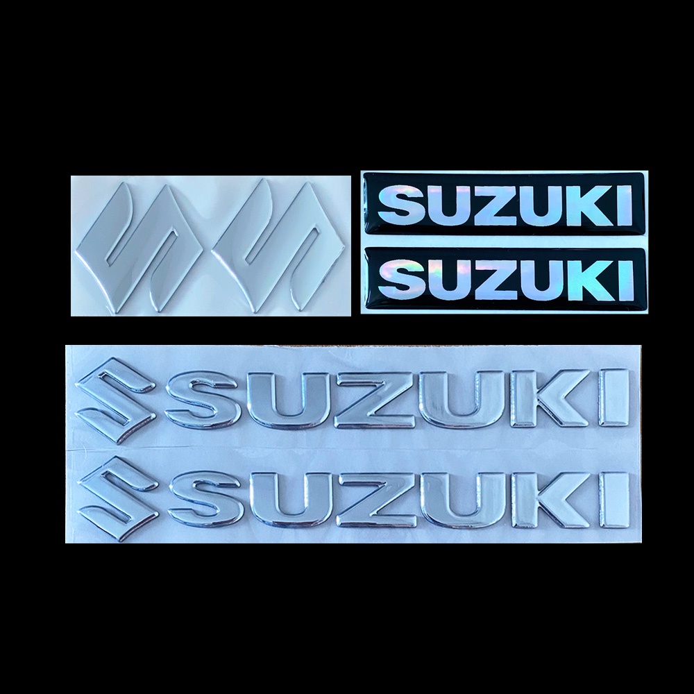 Sticker Chữ Nổi 3d Trang Trí Xe Mô Tô suzuki gs125 150 gsxr sgxr600 ...