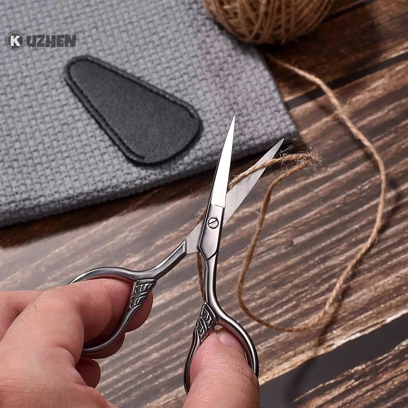 Kuzhen 1 Dụng Cụ Cắt Tỉa Lông Mày / Râu / Cạo Râu Bằng Thép Không Gỉ