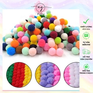Sét 20 quả bông Pompom làm đồ handmade AG.FASHION