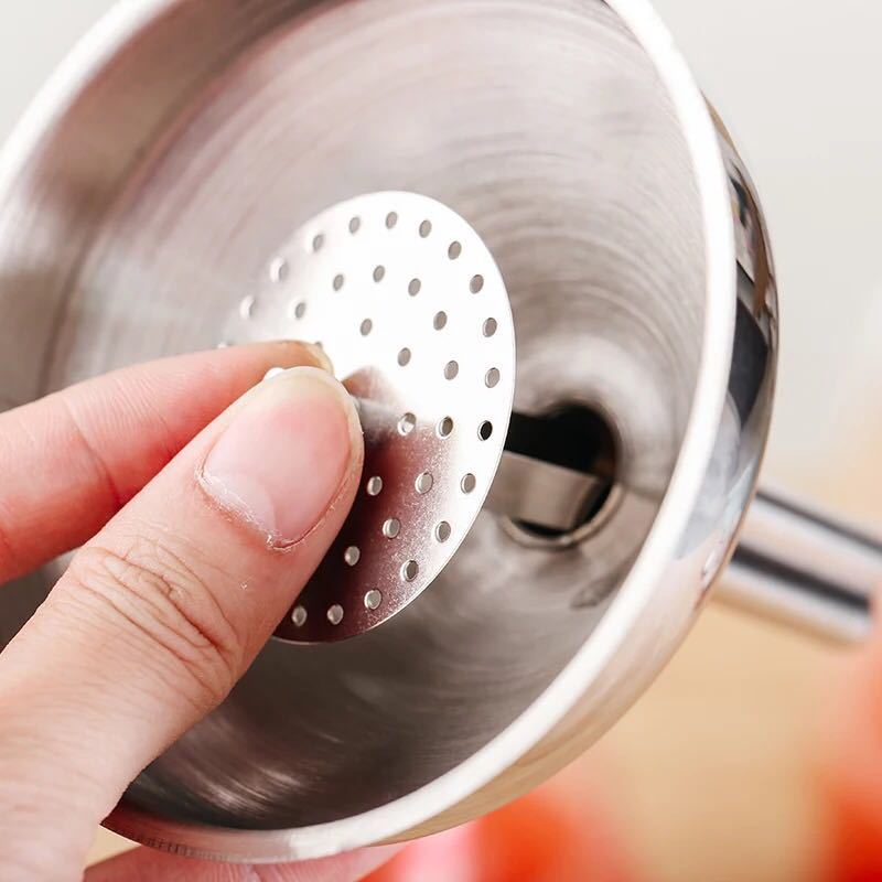 Phễu Rót Rượu Bằng Thép Không Gỉ Tiện Lợi