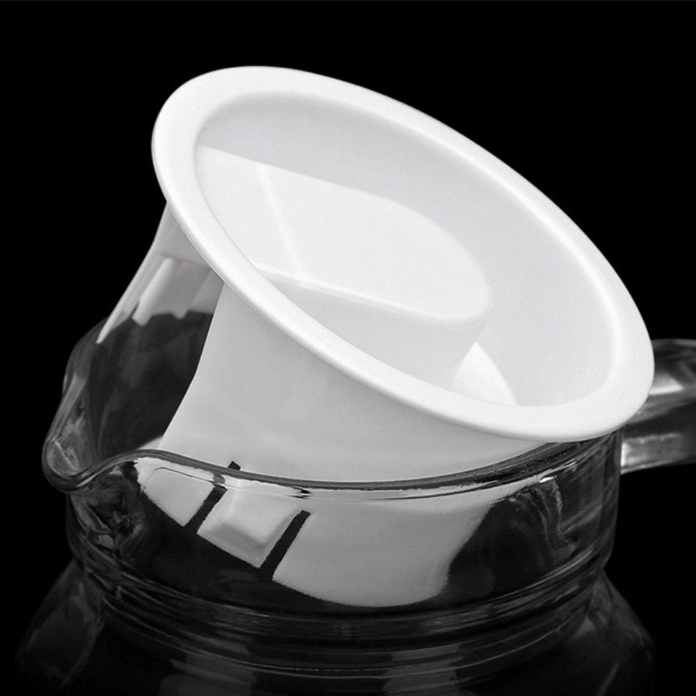 Phích cắm chai HAPPYNOOK, Vỏ nắp chống bụi 7.6CM, Phụ kiện nước thủy tinh Carafe Mũ chống rò rỉ bằng nhựa cho bình Bistro