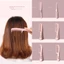 FAVORITEGOODS Lược đuôi ngựa, Chăm sóc tóc xoăn dày đặc Lược chải tóc, Salon công cụ tạo kiểu tóc làm dày màu hồng tiện lợi