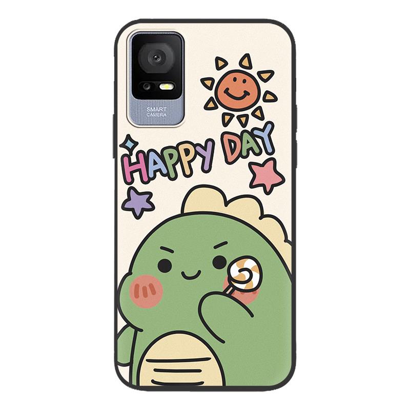 Back Cover Cartoon Phone Case For TCL 405/406/408/T506S Full wrap Fashion Design protective Dirt-resistant Shockproof Cute