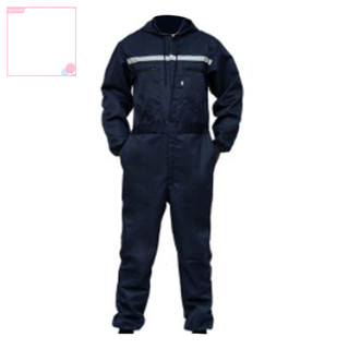 Bộ Áo Liền Quần Bảo Hộ Lao Động Unisex Có Khóa Kéo Phản Quang Chống Bụi An Toàn