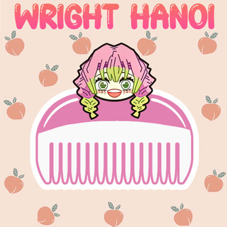 Mô Hình Lược Demon Slayer Kimetsu no Yaiba Thanh Gươm Diệt Quỷ Muchiro Akaza Nezuko  Phụ kiện trang trí Sưu tầm chibi