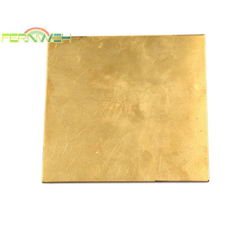 Tấm Lá Đồng 0.5mm / 0.8mm / 1mm / 2mm 100x100mm Chuyên Dụng